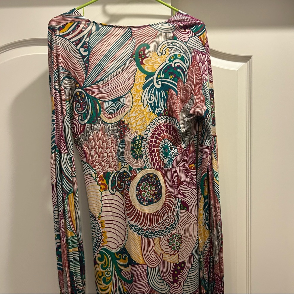 M Missoni Dana Paisley Long Sleeve Dress - Picture 9 of 10